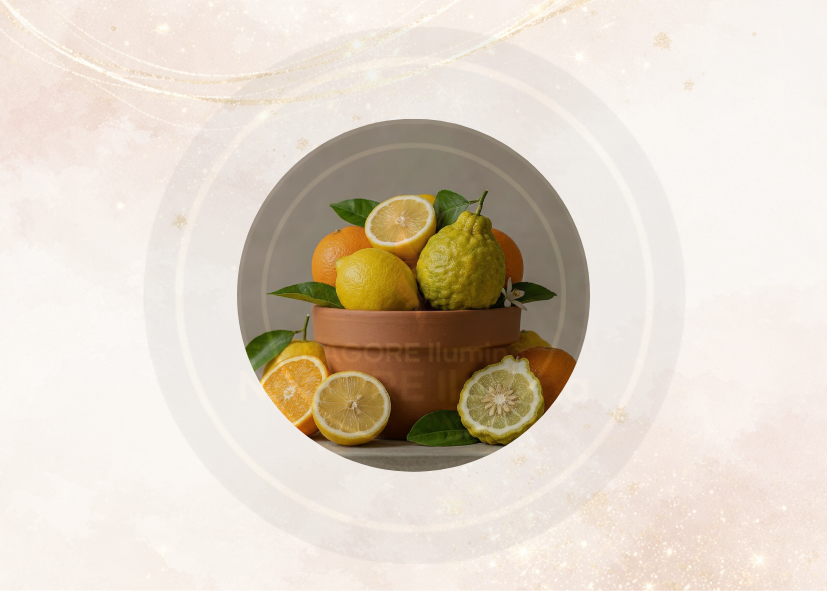 Fragancia cítricos para velas