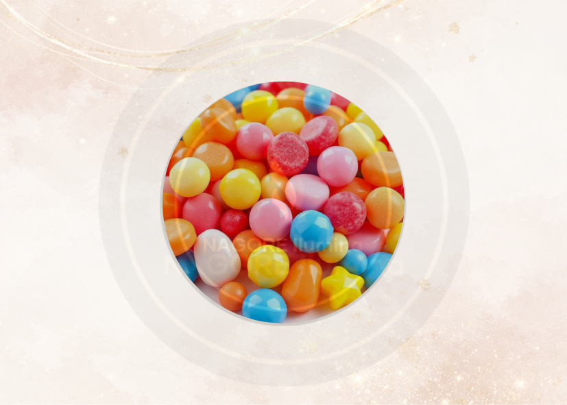 Fragancia candy para velas