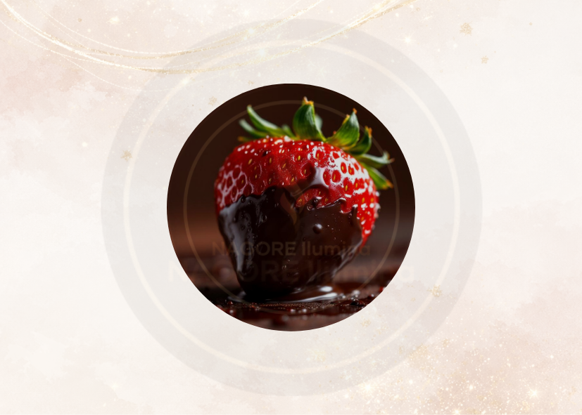 Fragancia choco fresa para velas