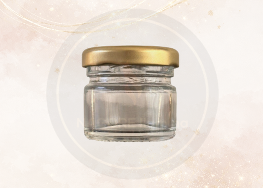 Frasco de 1 Onza | Mini Envase de Vidrio para Muestras, Bálsamos y Velas