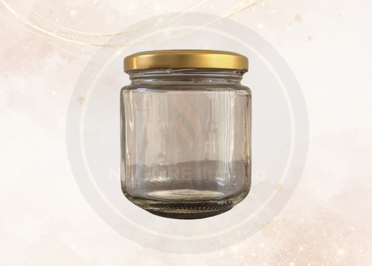 Frasco Chico de Vidrio 7 oz para Velas | Envase Premium para Velas Artesanales