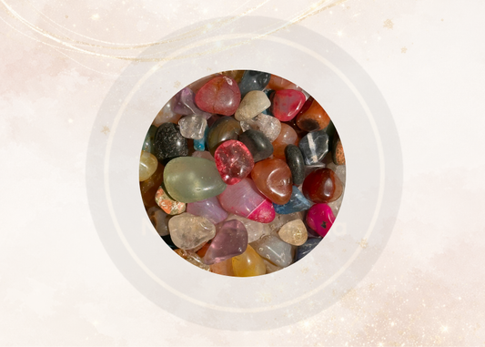 Cuarzos Naturales 100 g | Piedras para Decoración, Velas y Ritual, AGATA DE COLORES