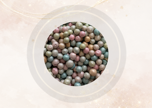 Chochos Nacarados 100 g | Sprinkles Perla para velas artesanales y Decoración de velas gourmet
