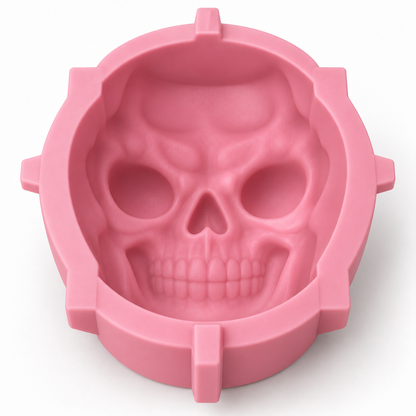 Molde de Silicón Calavera Floral