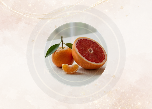 Fragancia mandarina-toronja para velas