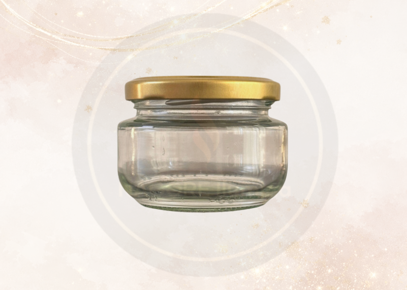 Mini Frasco de Vidrio 4 oz para Velas | Envase Premium para Velas Artesanales