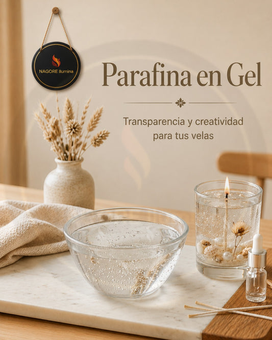 Parafina en Gel 800 g para Velas Decorativas