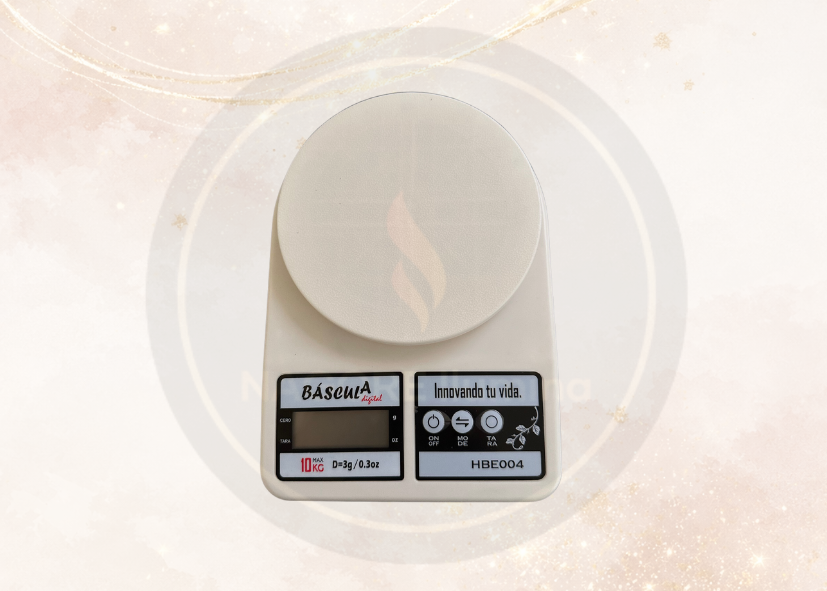 Báscula Digital LED Portátil | Balanza Electrónica de Gran Precisión para Velas