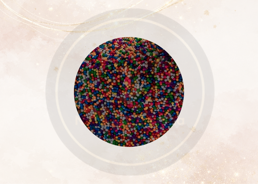 Chochitos de Colores 100 g | Sprinkles Decorativos para Velas, Resina y Manualidades