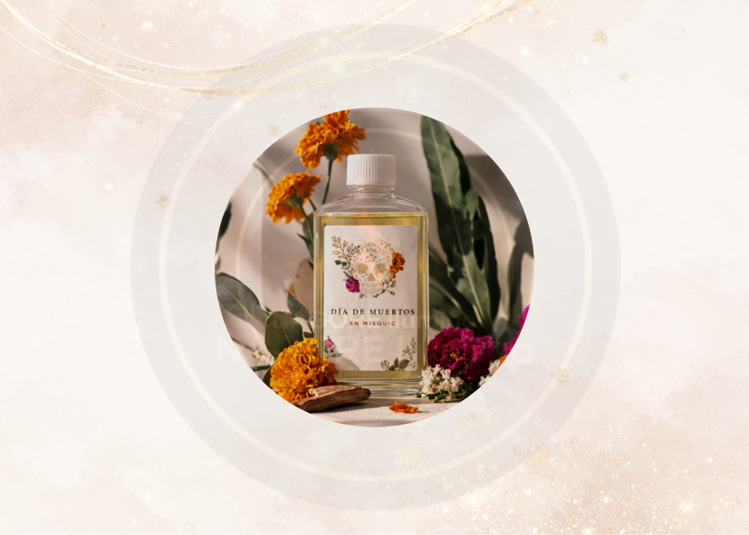 Fragancia día de muertos en mixquic para velas