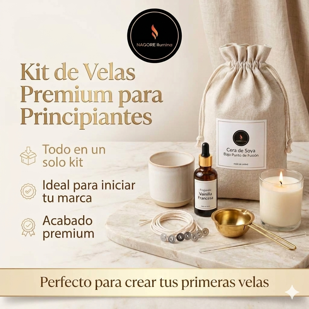 Kit Emprendedor para Velas en Frasco