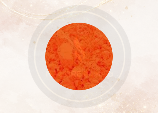 Colorante Neón naranja para Velas | Pigmento Intenso naranja  para Cera (Soya, Parafina y Coco)