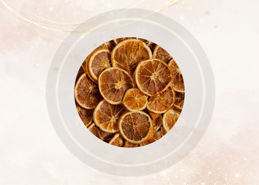 Frutas deshidratadas NARANJA 5 g | Decoración para Velas, Resina y Manualidades