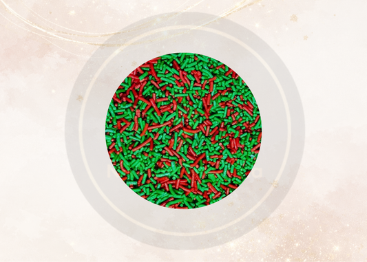 Granillo Navideño 100 g | Sprinkles Decorativos para Velas, Resina y Manualidades