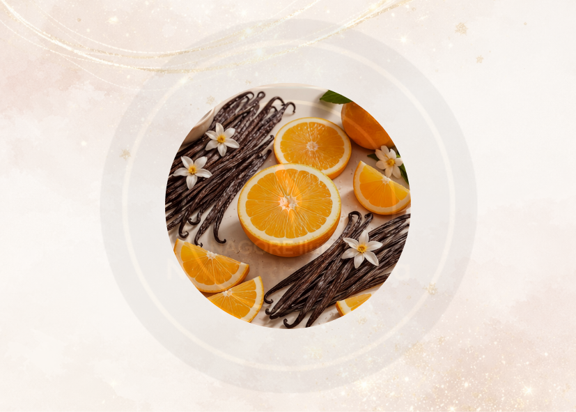 Fragancia orange/vainilla para velas