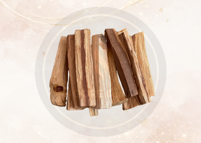 Palo Santo Natural (4 pzas) | Madera Aromática para Sahumerio, Meditación y Bienestar
