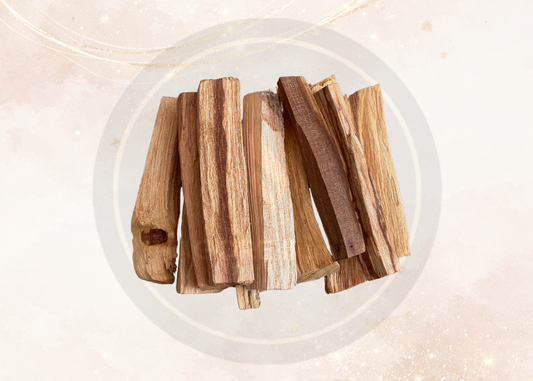 Palo Santo Natural (4 pzas) | Madera Aromática para Sahumerio, Meditación y Bienestar