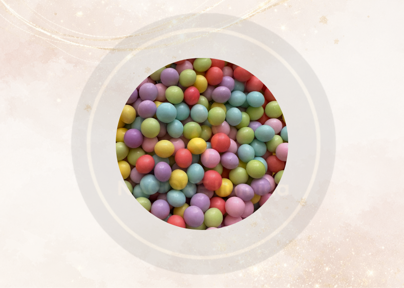 Chochos Rellenos de Chocolate 100 g | Sprinkles Rellenos para velas tipo gourmet