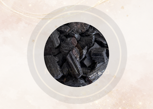 Cuarzos Naturales 100 g | Piedras para Decoración, Velas y Ritual, TURMALINA NEGRA