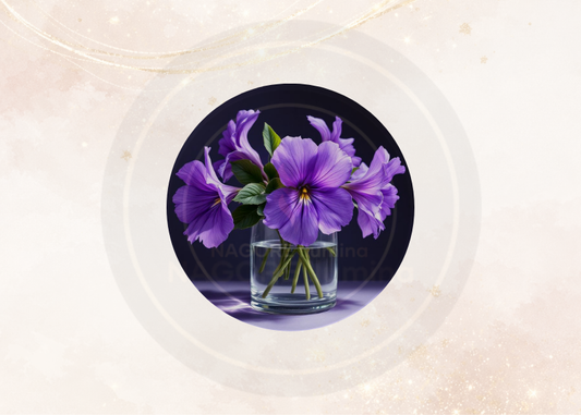 Fragancia violeta para velas