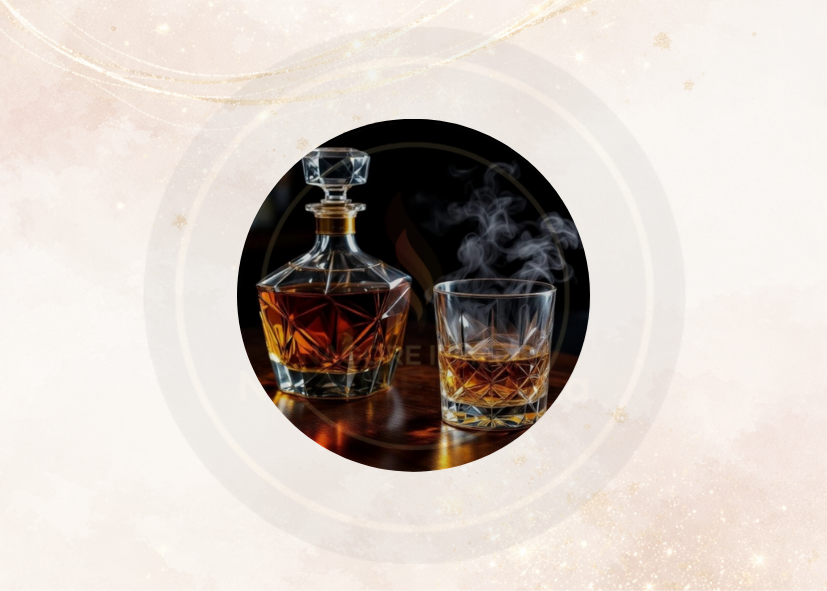 Fragancia whiskey para velas
